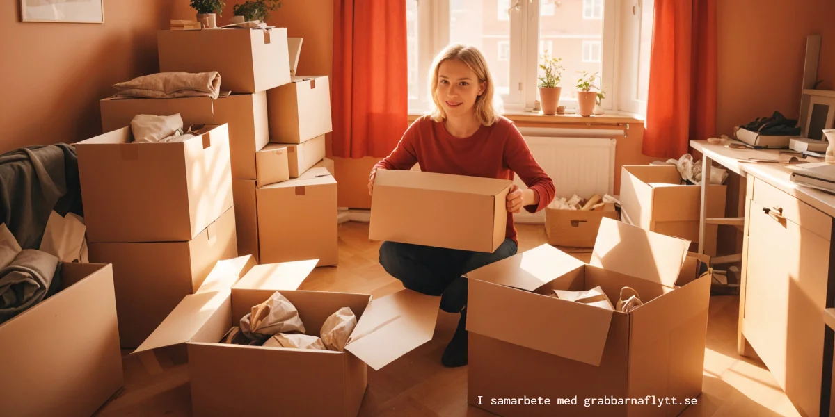 Packa inför flytten